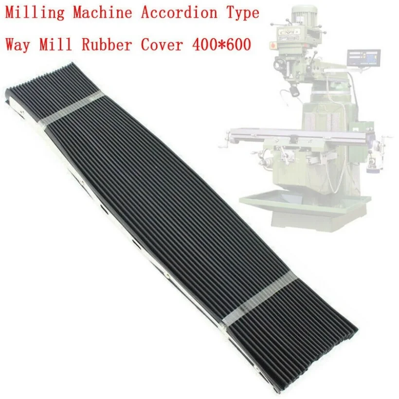 Milling Machine Part Accordion Type Way Mill Rubber Cover 400*600 Lathe Machine CNC Milling