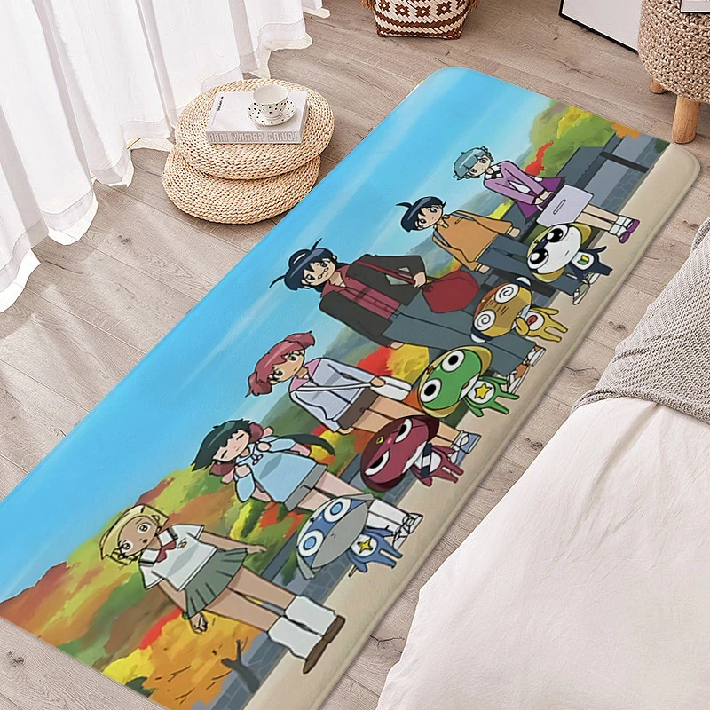 Bedroom Rug Keroro Carpet Entrance of House Kitchen Balcony Bathroom Foot Mat Entrance Door Doormat Non-slip Home Decor Items