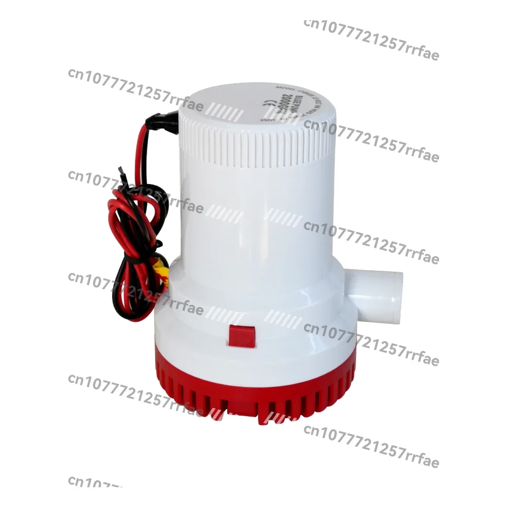 2000GPH 12V 24V DC Marine sewage pump Submersible bilge brine pump