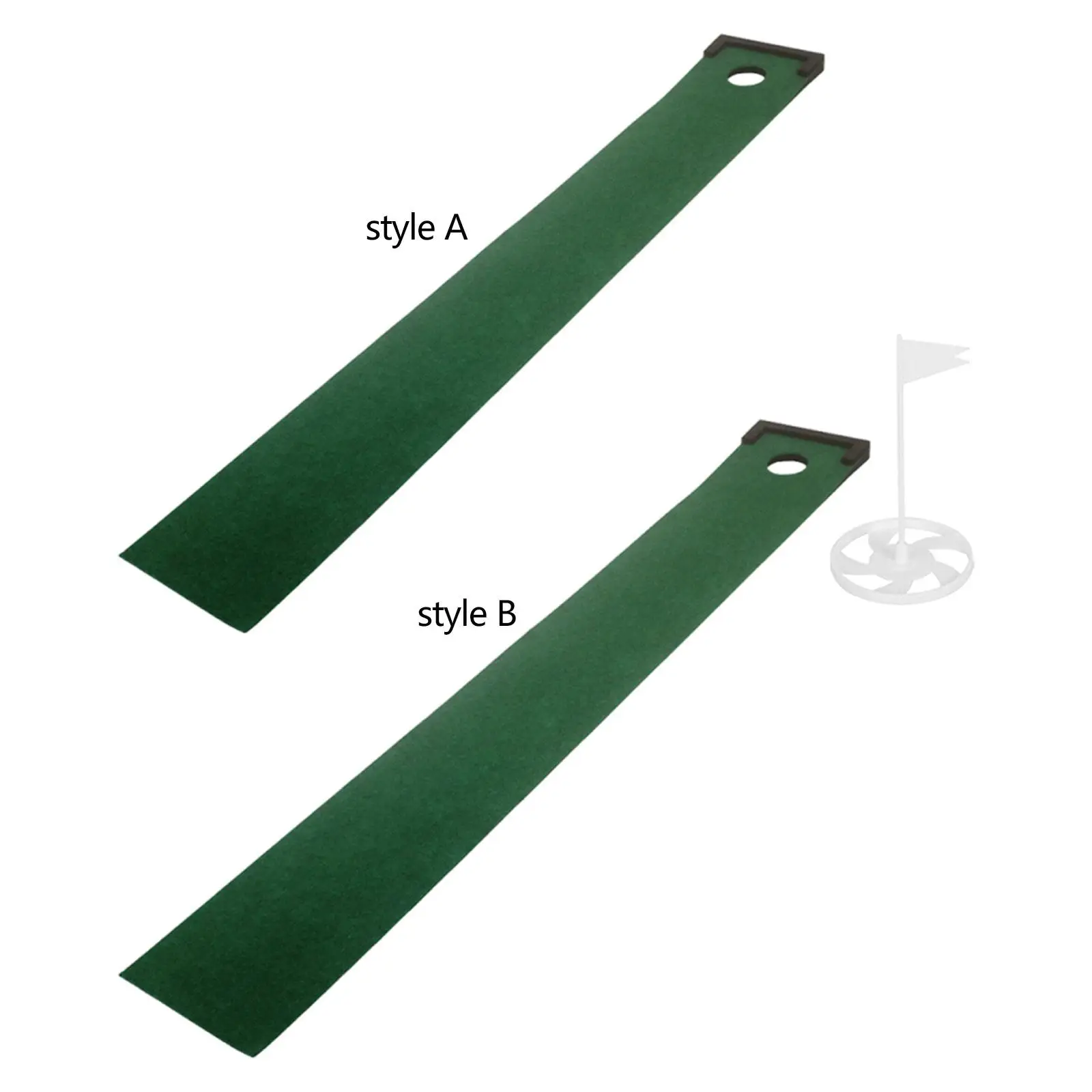 حصيرة وضع الجولف الخضراء معدات التدريب المحمولة التدريب المعونة 9 درجة المنحدر المدرب للاعبي الغولف مكتب المنزل