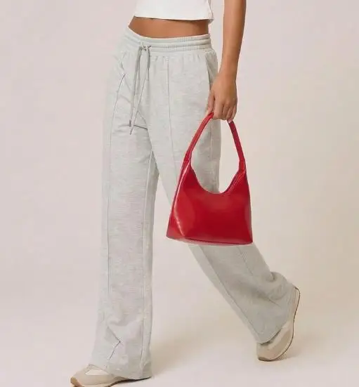 

Women's Pant 2026 Loose Are Casual Simple Solid Color High Waisted Versatile and Straight Leg Pants Suitable for Daily Commuting