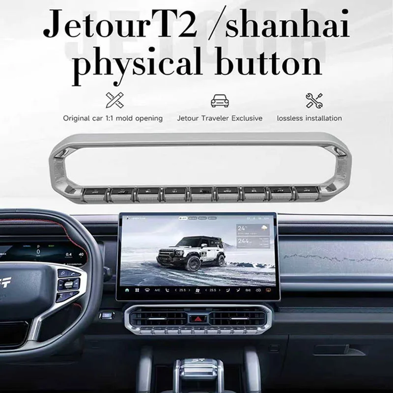 

Физические кнопки Jetour T2: специальные аксессуары для конкретных моделей, настраиваемые функции кнопок