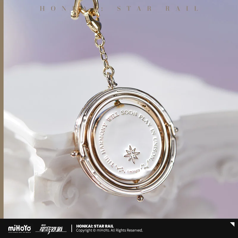 Oficjalny zestaw przedpremierowy MiHoYo Honkai Star Rail Robin: bransoletka, pierścionek, metalowy brelok, akcesoria do cosplayu, prezent urodzinowy dla kobiet