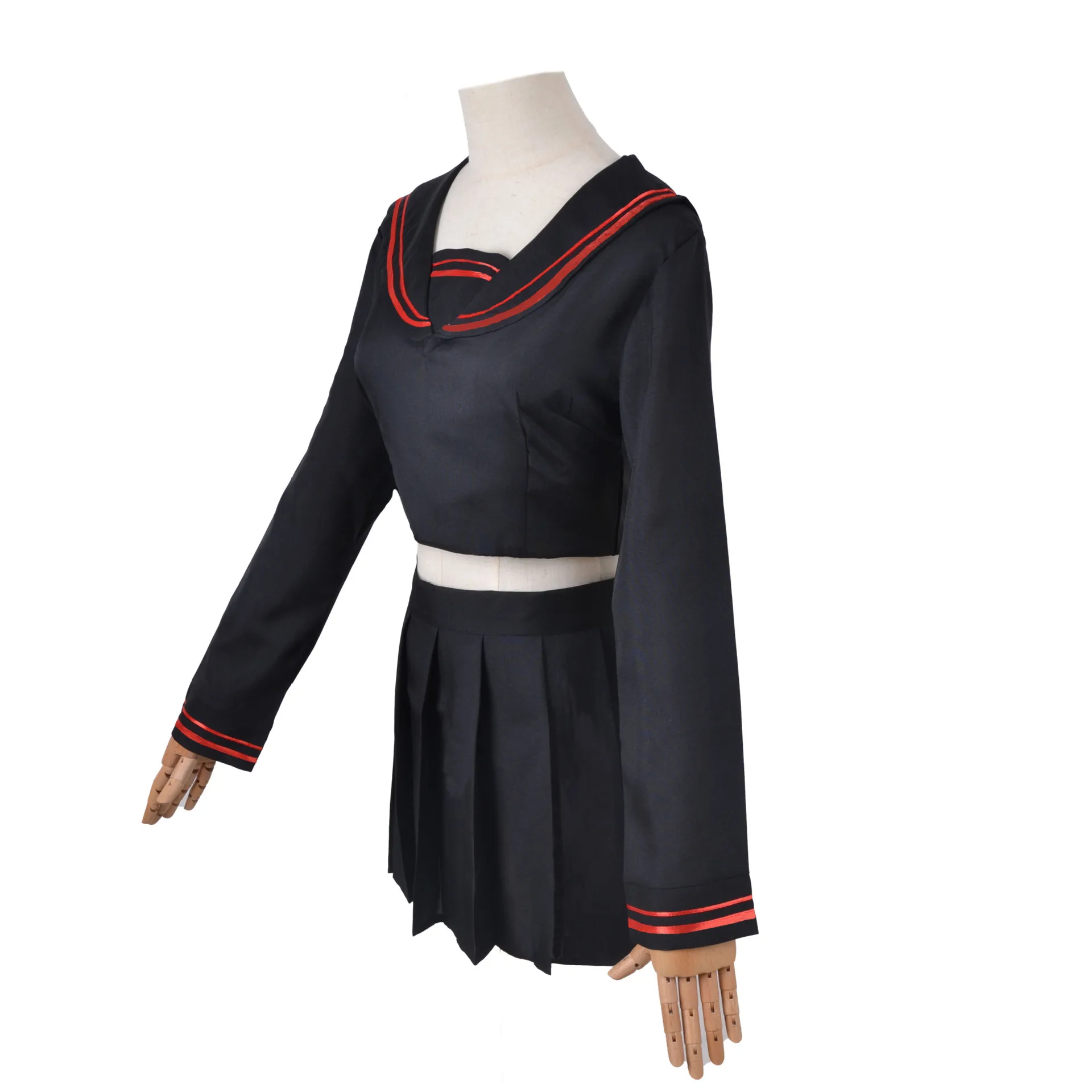 Anime Shiba Yuzuha Cosplay Costume Girl Woman Jk with Socks School Uniform Halloween Clothes Kids Size