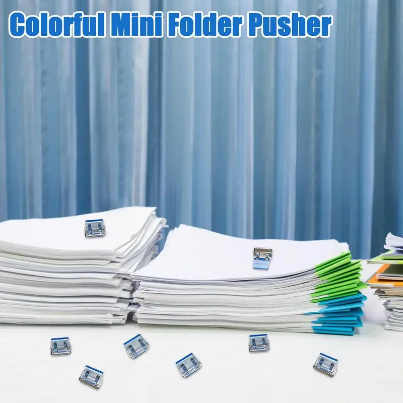 Mini Clips For Paper 20pcs Mini Binder Clips Clamps Colorful Paper Clips Bulk For Test Paper Workers Document For Wrapping Paper