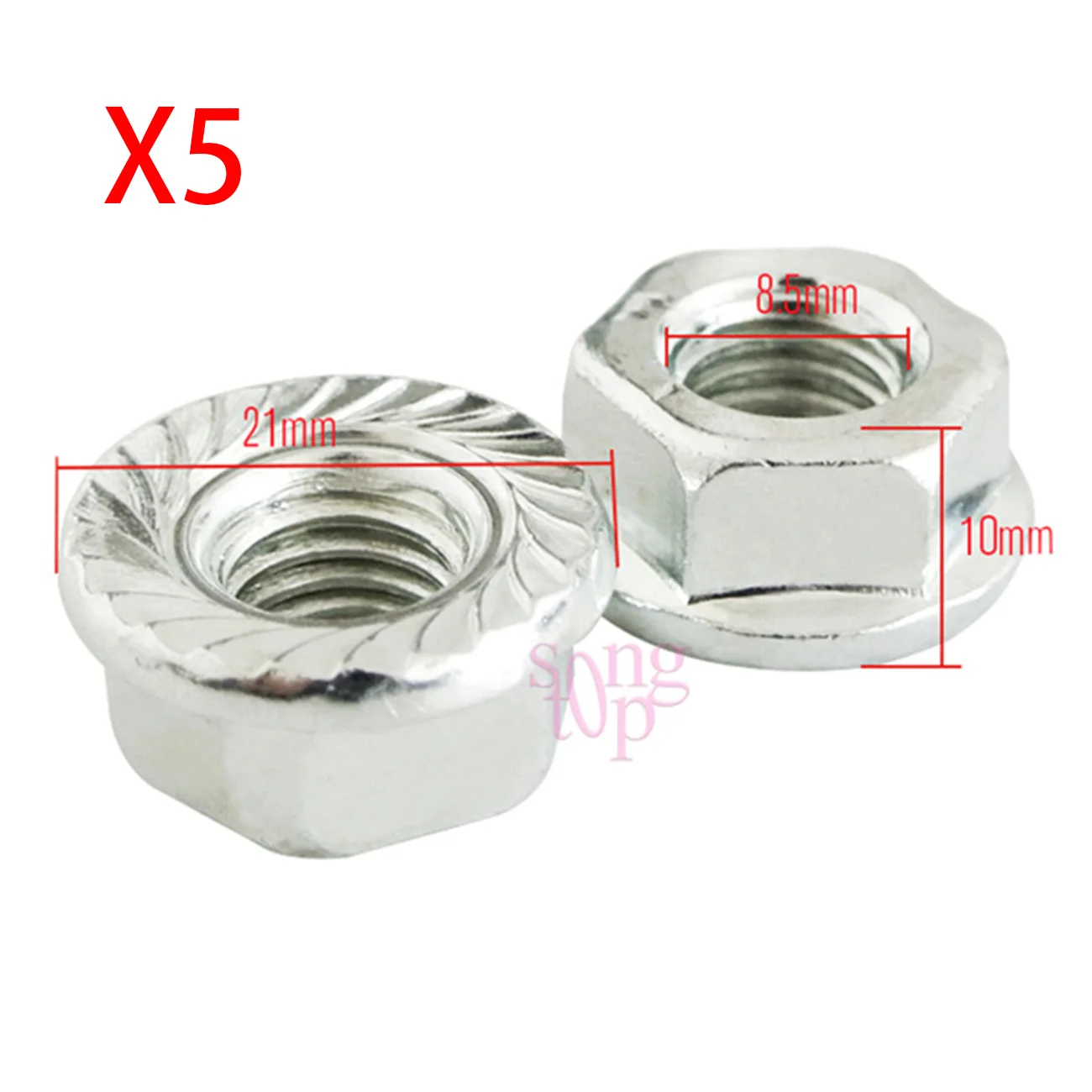 10X Side Cover Bar Nut For Husqvarna 61 266 261 262 254XP 257 346XP 357XP Chain Saw