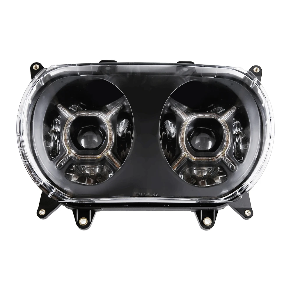 

STLF For 2015 2016 2017 2018 2019 2020 Road Glide Dual LED Headlight Motorcycle Projector Headlights