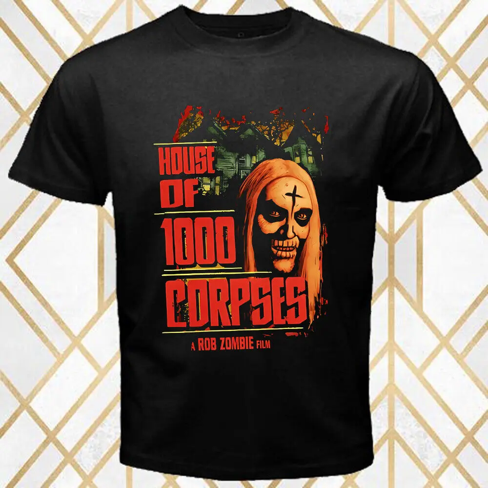 

House of 1000 Corpses Men's Black T-Shirt Size S - 5XL