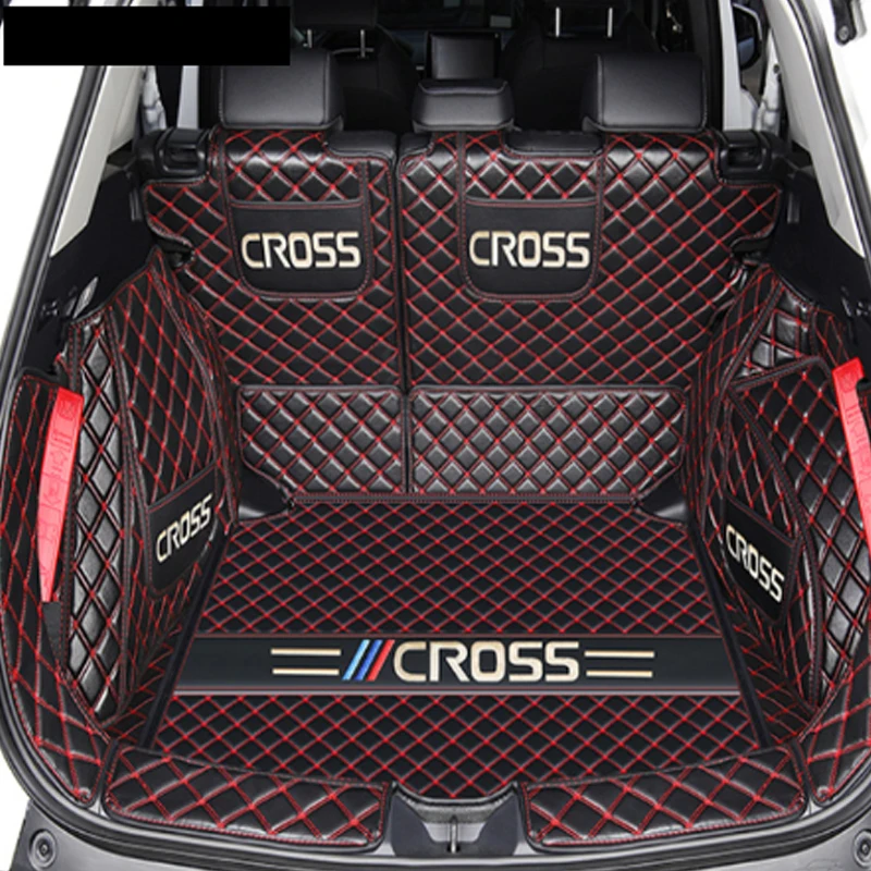 For Corolla Cross 2022 2021 Custom Trunk Mat Leather Durable Cargo Liner Boot Carpets Rear Interior Decoration Accessories