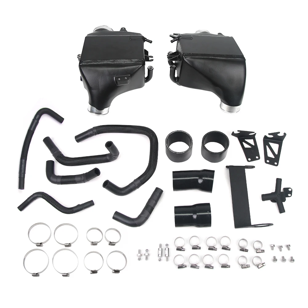 Air to Water Intercoolers for 2016+ Infiniti Q50 2017+ Q60 2023+ Nissan 400Z RZ34 3.0T VR30DDTT Compatible Engine Hood Cover