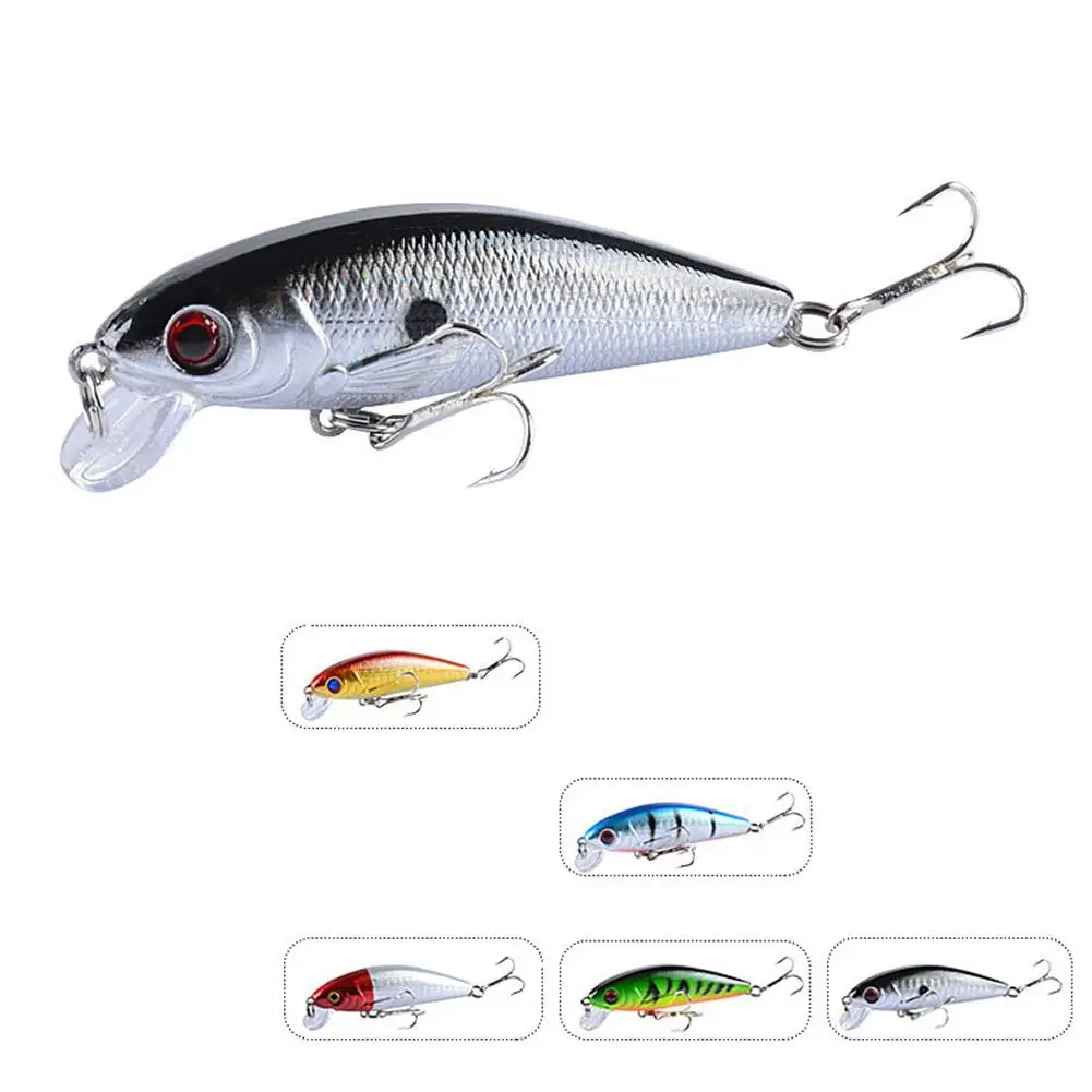 

1PC 3d Eyes Lure Bait Floating Mino Fishing Bait Bionic Bait Fishing Tackle