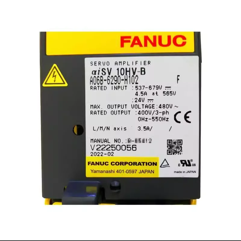 

A06B-6290-H102 Новый сервопривод Fanuc в наличии, быстрая доставка