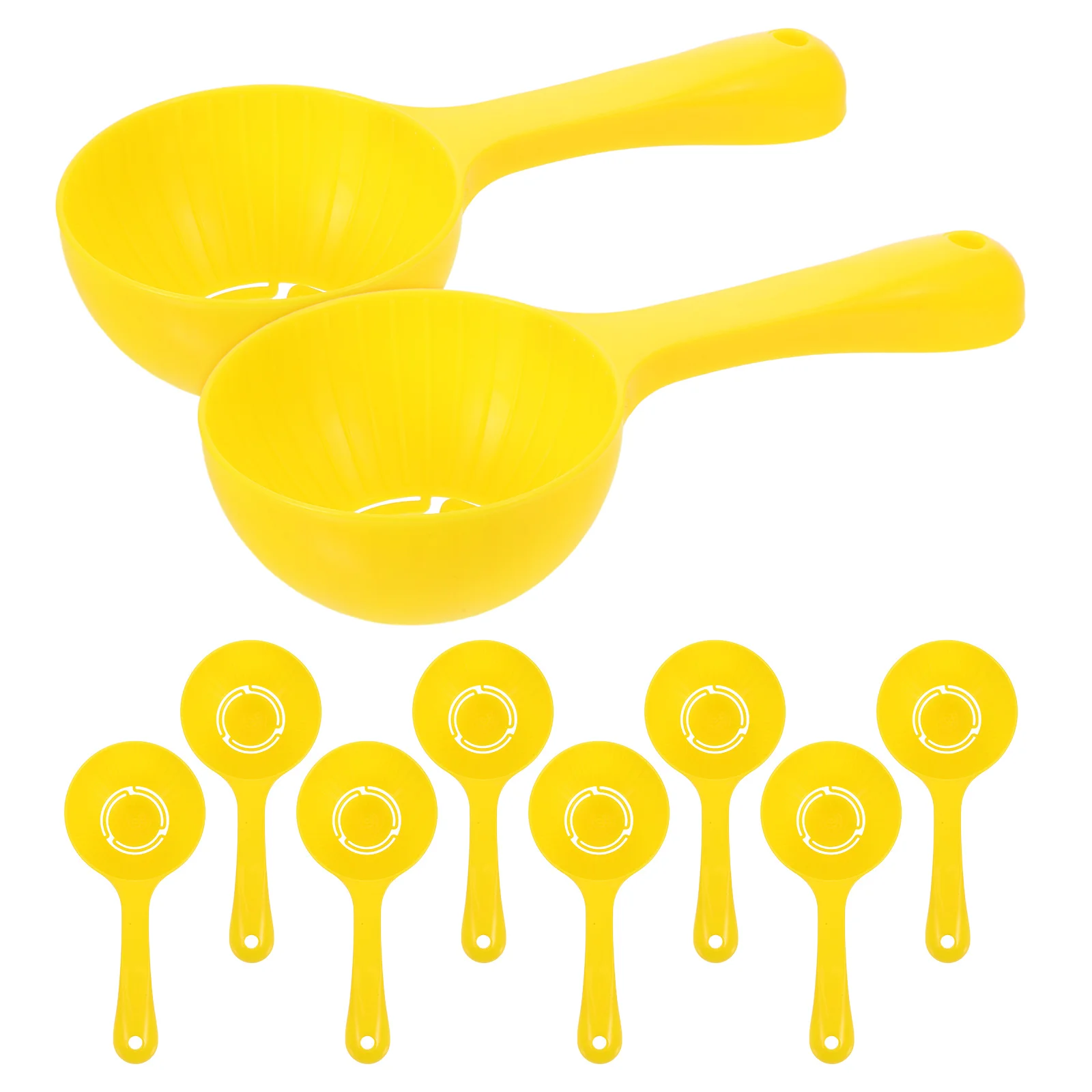 10pcs Rice Ball Mold Onigiri Sushi Maker Plastic Nonstick Paddle Scoop Household Kitchen Tool Portable Lightweight Diy - Image 3
