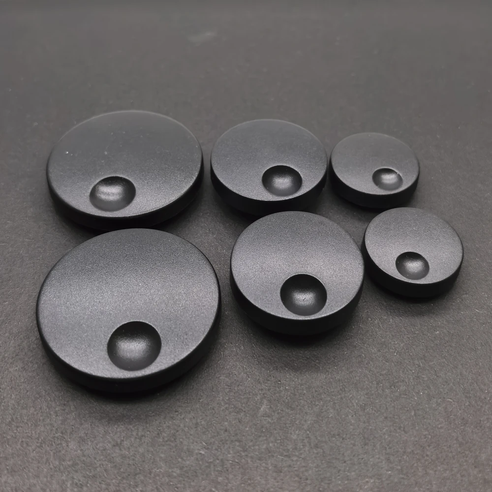 2pcs Potentiometer Encoder Band Switch Plastic Knob Caps 42*8.2mm 32*12mm 25*8mm  6mm Flower Shaft Hole Adjustment Cap