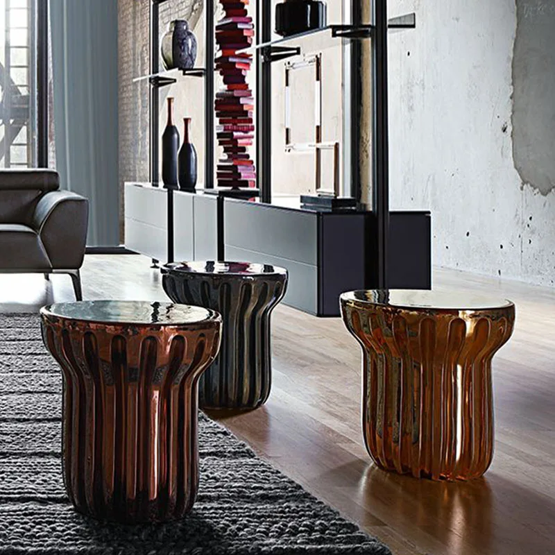 

Metal Nordic Coffee Table Living Room Minimalist Restaurant Natural Writing Side Table Dinner Mesa Auxiliar Unique Furniture
