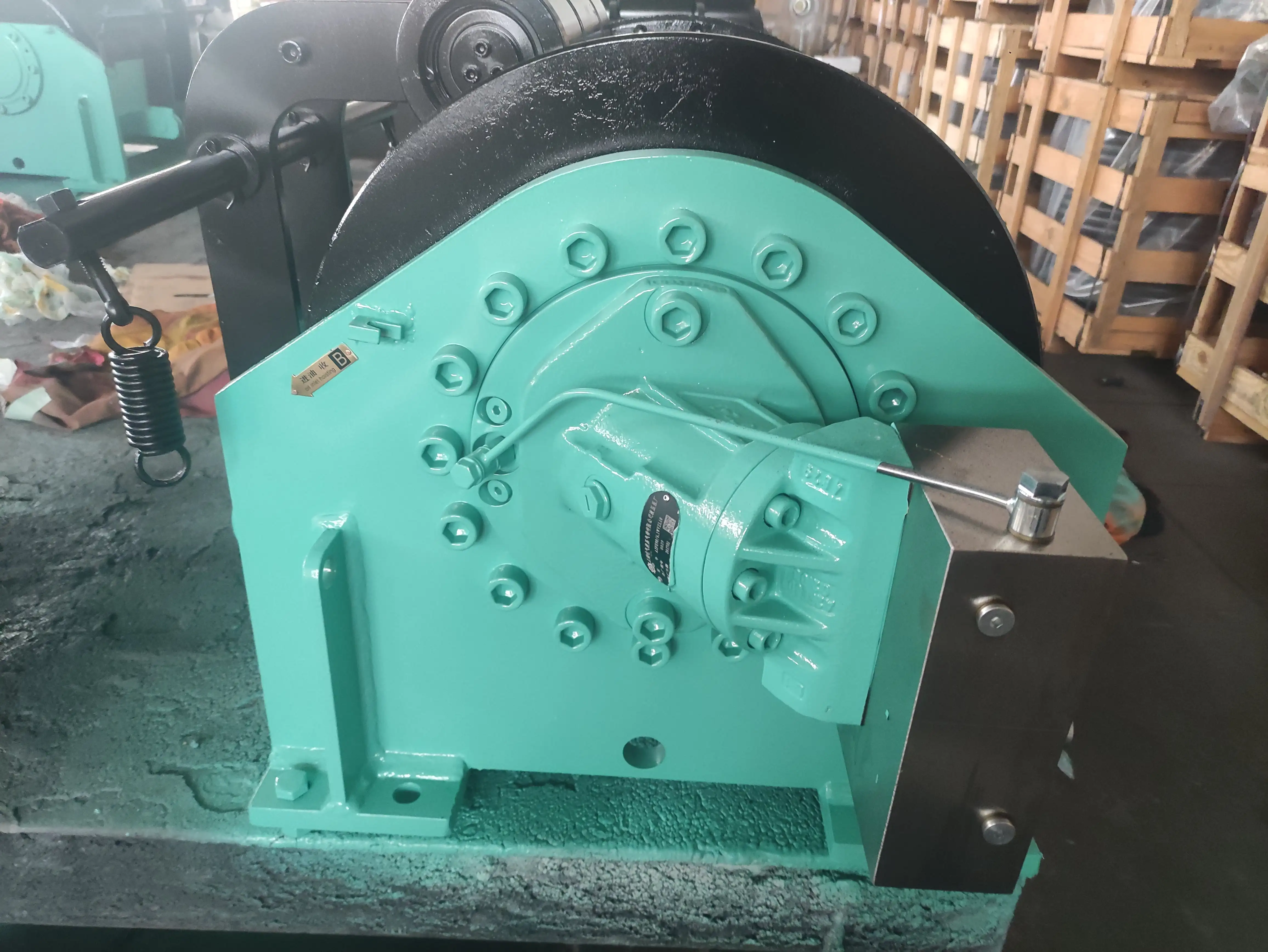Hydraulic Electric Winch Slipway Winch For Pulling Lifting Boat Up Factory Price Heavy Duty Trawl Capstan Guincho Hidrulico