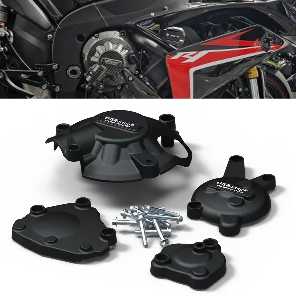 

YZFR1 2008 2007 Motorcycle Engine Cover Sets Protector For Yamaha YZF-R1 YZF R1 2007-2008