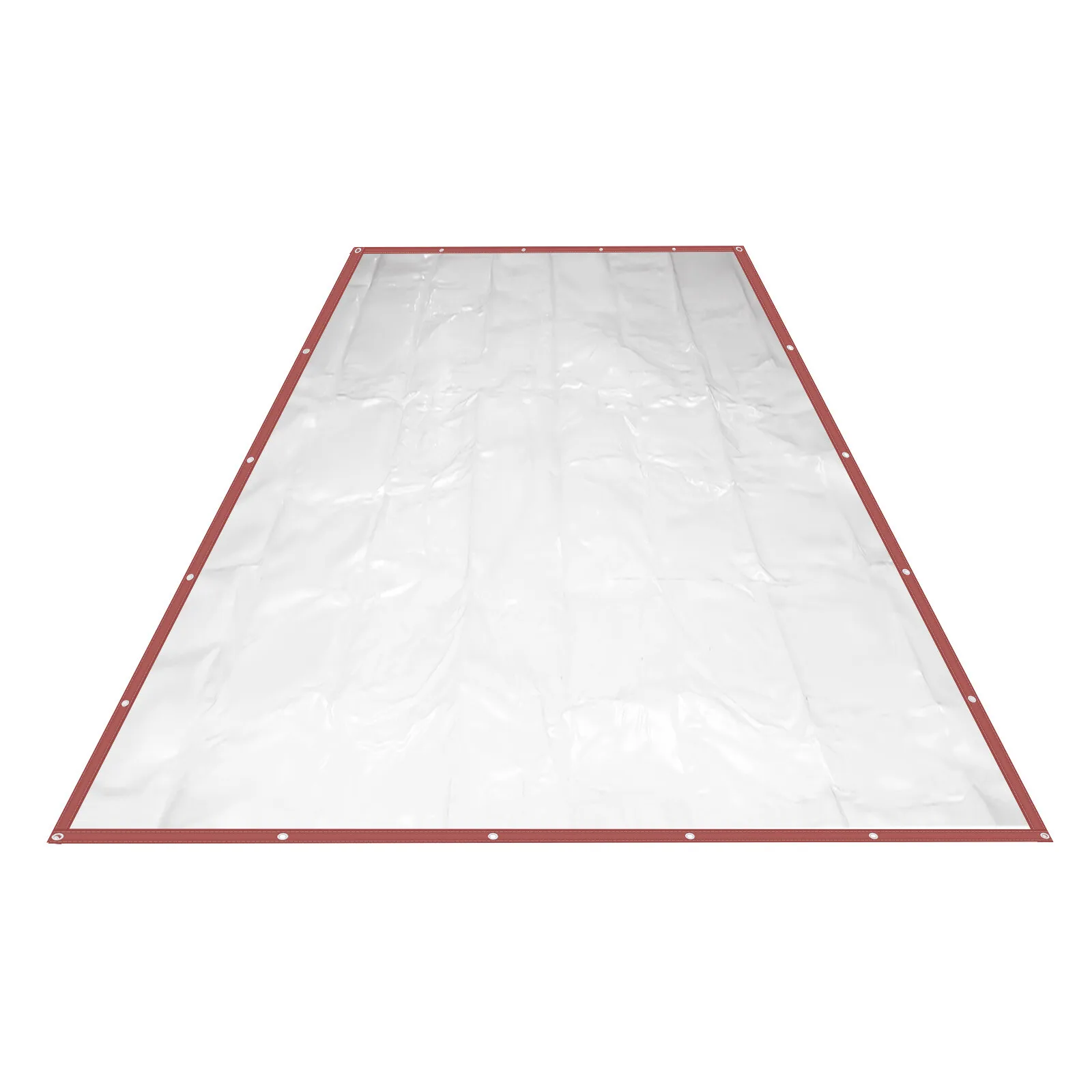 Enclos de patio d'auvent de rideau clair imperméable de PVC de catégorie commerciale