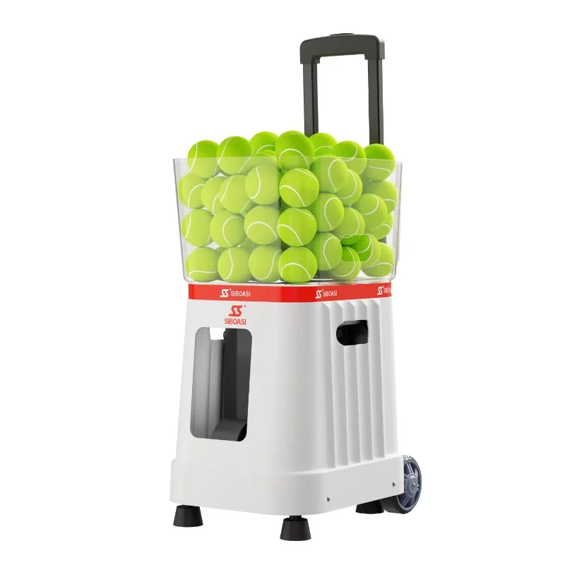 

Airo JINLNAGTE T1 Professional Smart Tennis Ball Machine Wireless Remote/ APP Control 8+ Training Modes Adjustable Training