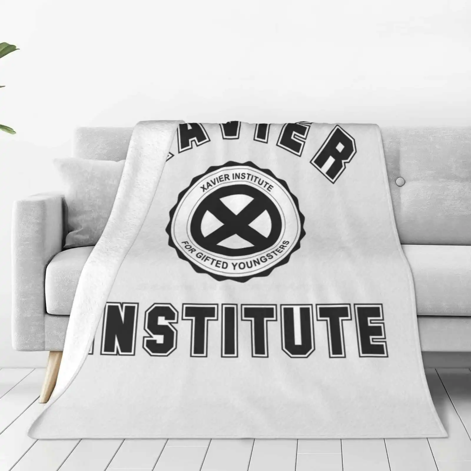 Xavier Institute For Gifted Youngsters New Arrival Fashion Leisure Warm Flannel Blanket Xmen X Men Xaviers School Gifted