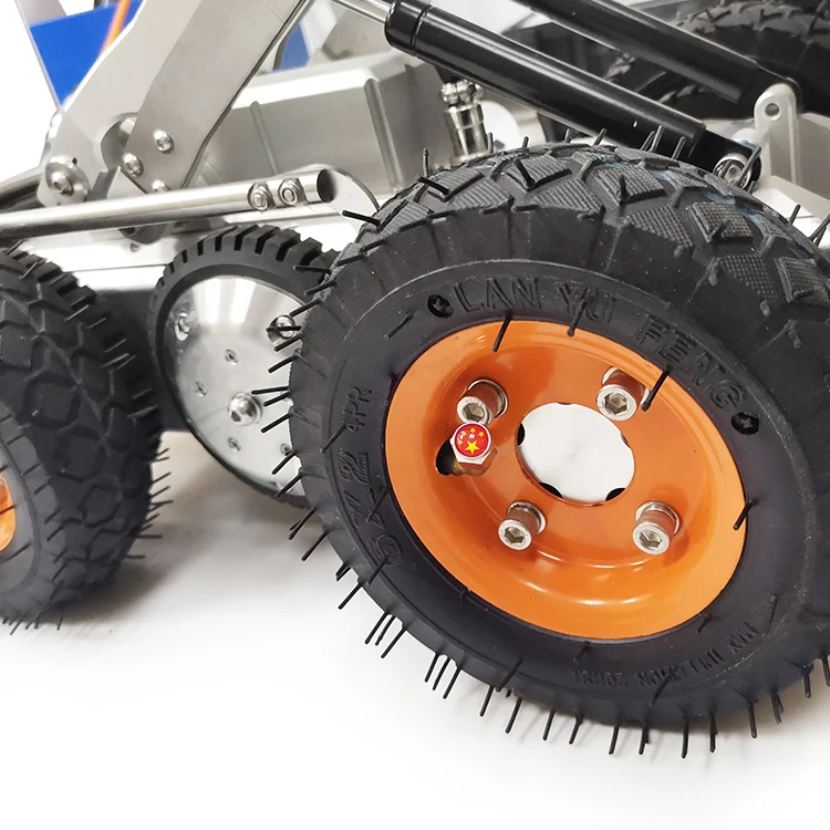 Cámara robótica para inspección de tuberías CCTV, monitoreo de alcantarillado, sistema robótico sobre orugas, cámara de inspección de drenaje de aguas residuales