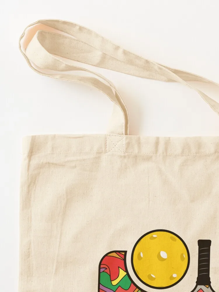 Pickle-Ball Performance Sports Tote Bag tote bag custom large size bags Women's shopper bag 3