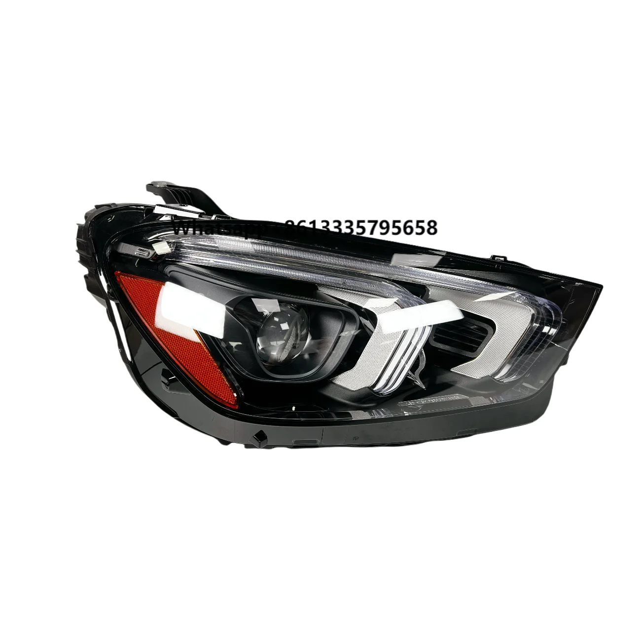 

2022 Mercedes GLE White LED Headlights Assembly Compatible GLE350 GLE400 GLE450 Car Headlights 12V W167 Headlight