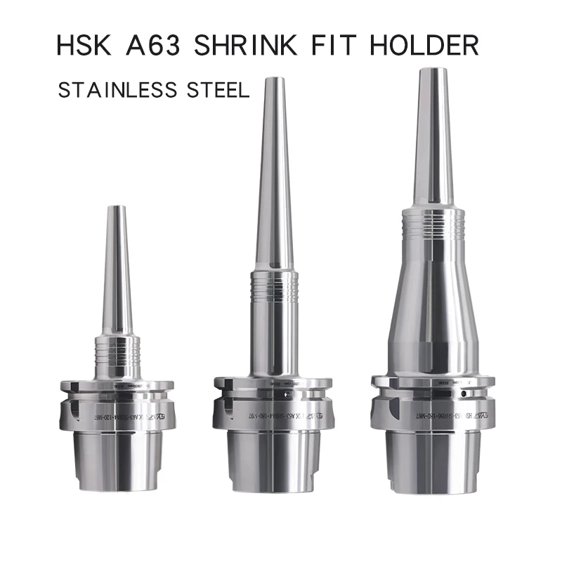 HSK A63-SHRA4-120-M67 High Efficiency and Precision Stainless Steel Shrink Fit Holder for Turning Tool