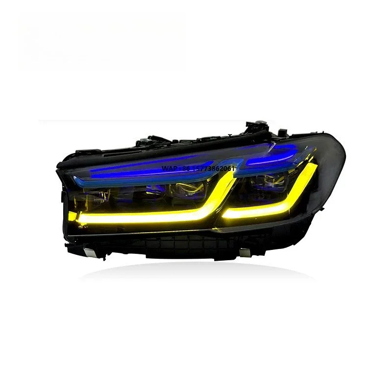 

1 Unit LED Headlamp Automatic Illumination System Automotive Headlights Vehicle Components Suitable for 18-22 5 Series Models