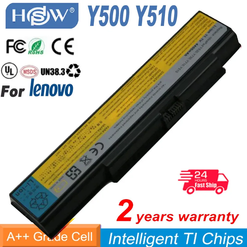 

Laptop Battery For Lenovo 3000 Y500 Y510 Y510A IdeaPad V550 Y510 Y530 Y530A Y730A Y710 Y730 45J7706 ASM 121000649 FRU 121TS0A0A