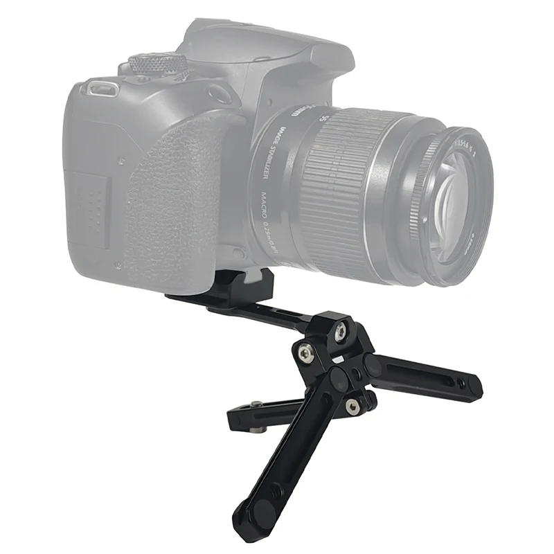 Faltbare V-Lock-Halterung, 360-Grad-verstellbare Mehrzweck-Schnellwechselplatte für ARCA-Stative, Stabilisator, Kamera, V-Mount-Netzteil – Detail 30
