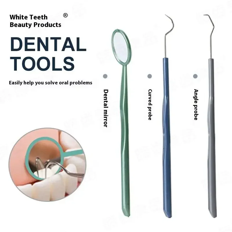 

Dentist Tool Dental Mouth Mirror With Handle Stainless Steel Dental Instruments Dentist Teeth Cleaning Tools