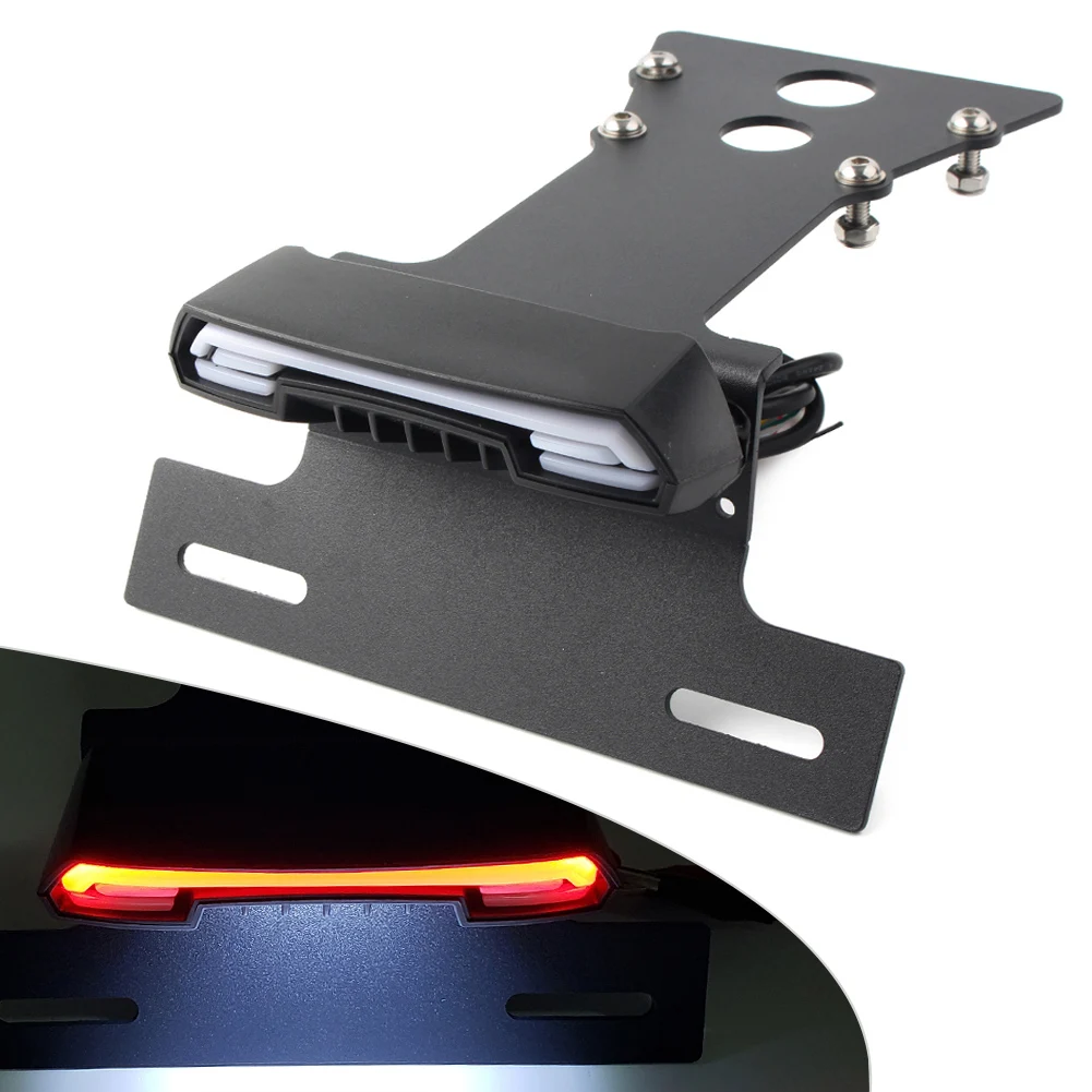 Motorbike License Plate Bracket Holder w/ Taillight for Yamaha XSR900 XSR 900 2014 2015 2016 2017 2018 2019 2020 2021