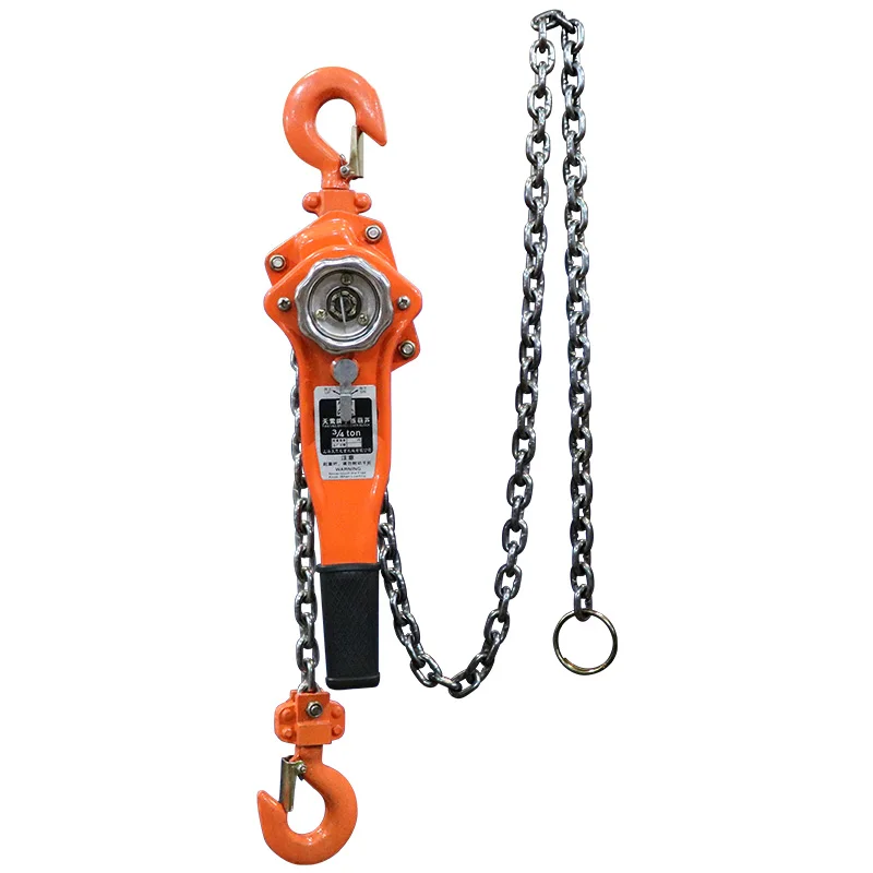 Lever hoist hand tensioner reverse chain hand hoist traction hand plate crane