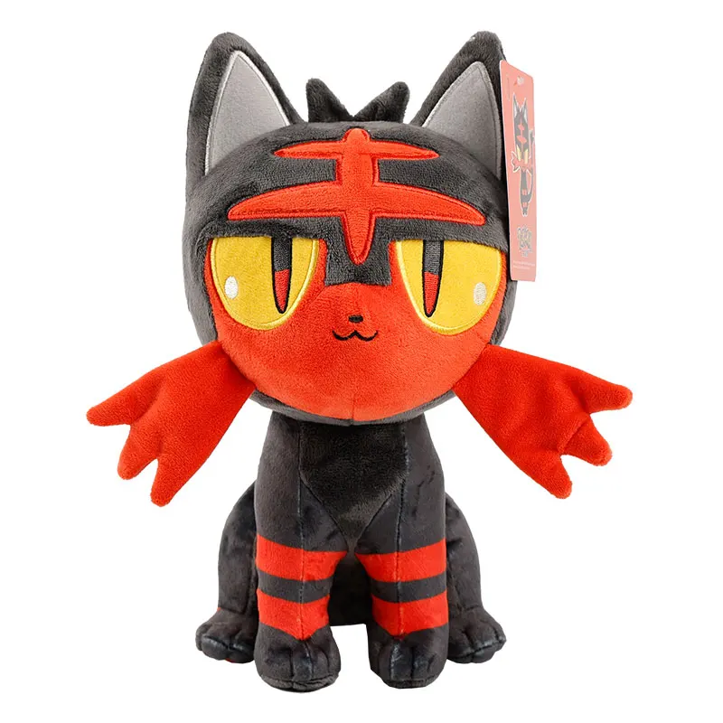 Newest Pokemon Gengar Plush Pikachu Toys Charizard Litten Yamper Emolga Ice Vulpix Stuffed Doll Umbreon Sylveon Plushies Gift