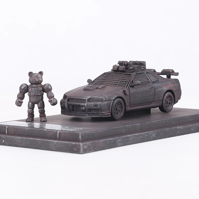 Street Warrior 1:64 Skyline GTR BNR34 รถโมเดลอัลลอย