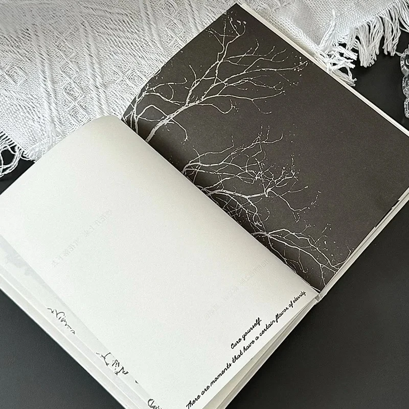 Creative Retro B6 Notebook Hand Account Book Christmas Exquisite Gift Diary Embossed Print Diary Notepad