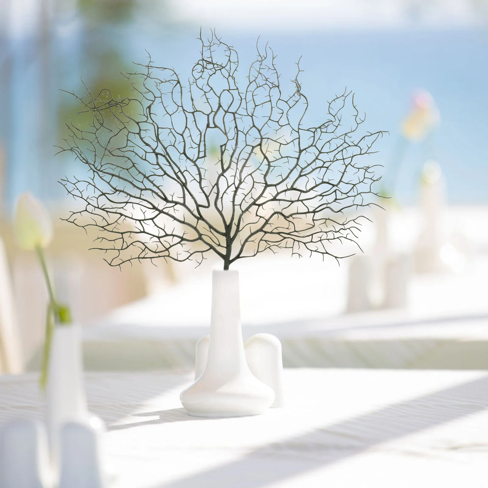 

2Pcs Simulation Coral Branches Lifelike Artificial Coral for Aquarium Landscaping Fish Tank Reef Decor Decorative Branches Vase