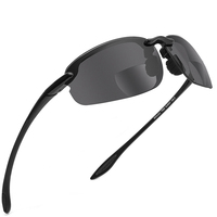 JULI Bifocal Polarized Sunglasses for Women Men,TR90 Frame Ultra Lightweight and Sun Reading UV Protection 8001