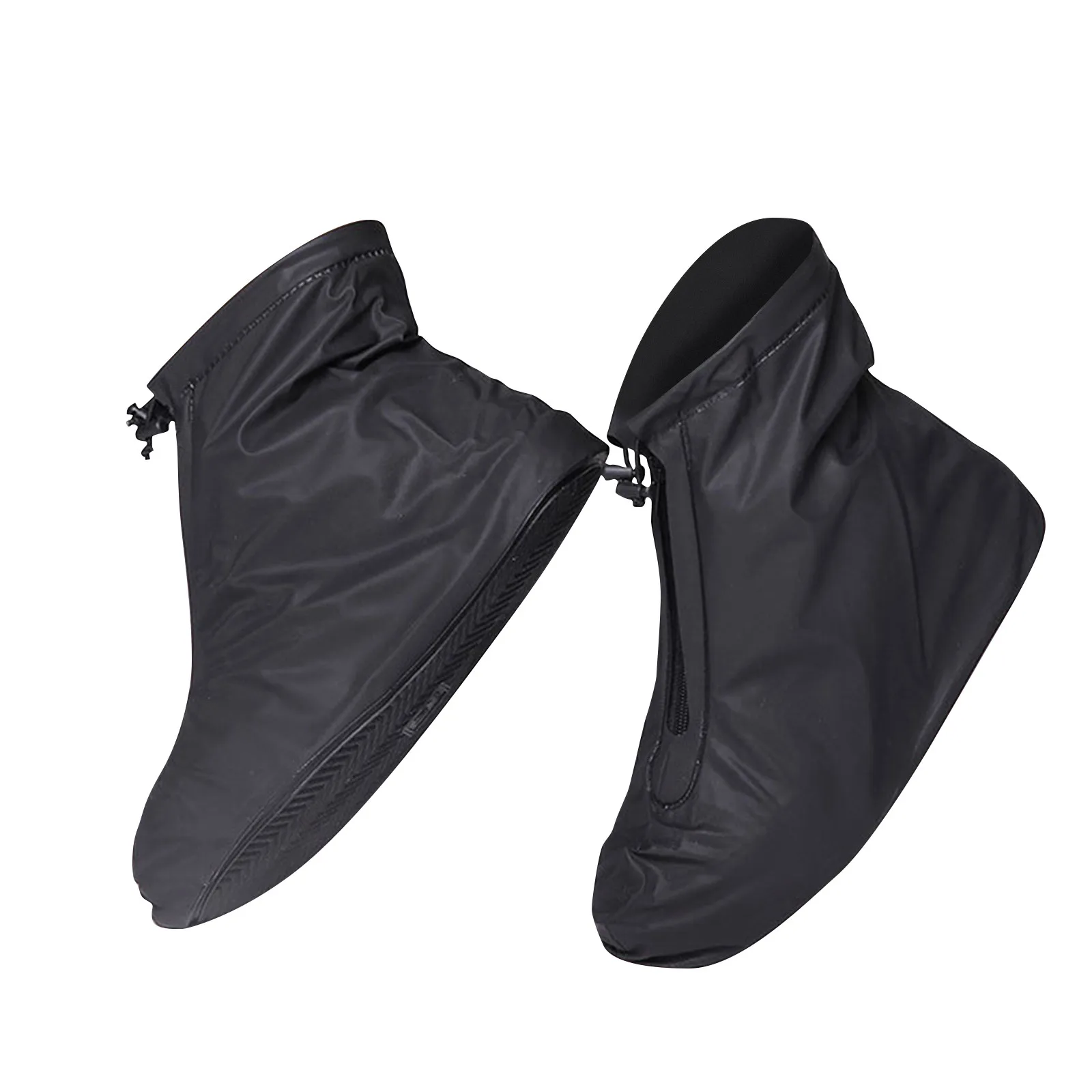 Rain Shoe Cover Men And Women Shoe Cover Waterproof Rainy Weather Rain Shoe Cover Non-slip Thickening Wear-resistant