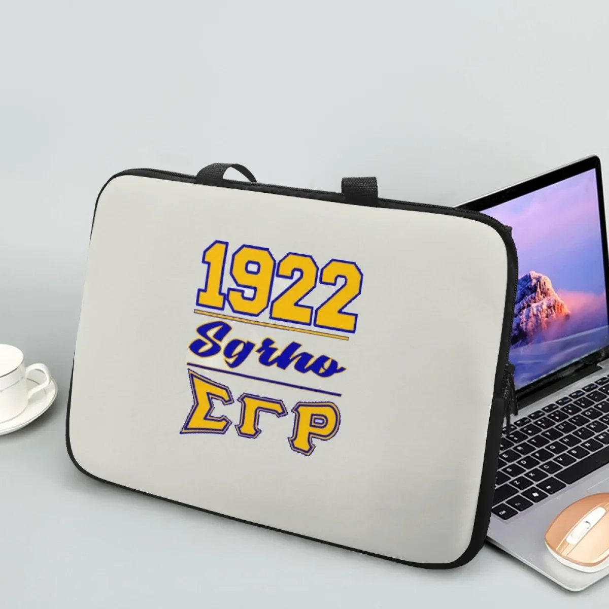 

2024 Women Notebook Case Sigma Gamma Rho Sorority 1922 Designer Casual Computer Bag Girls Outdoor Business Travel Briefcase Bag