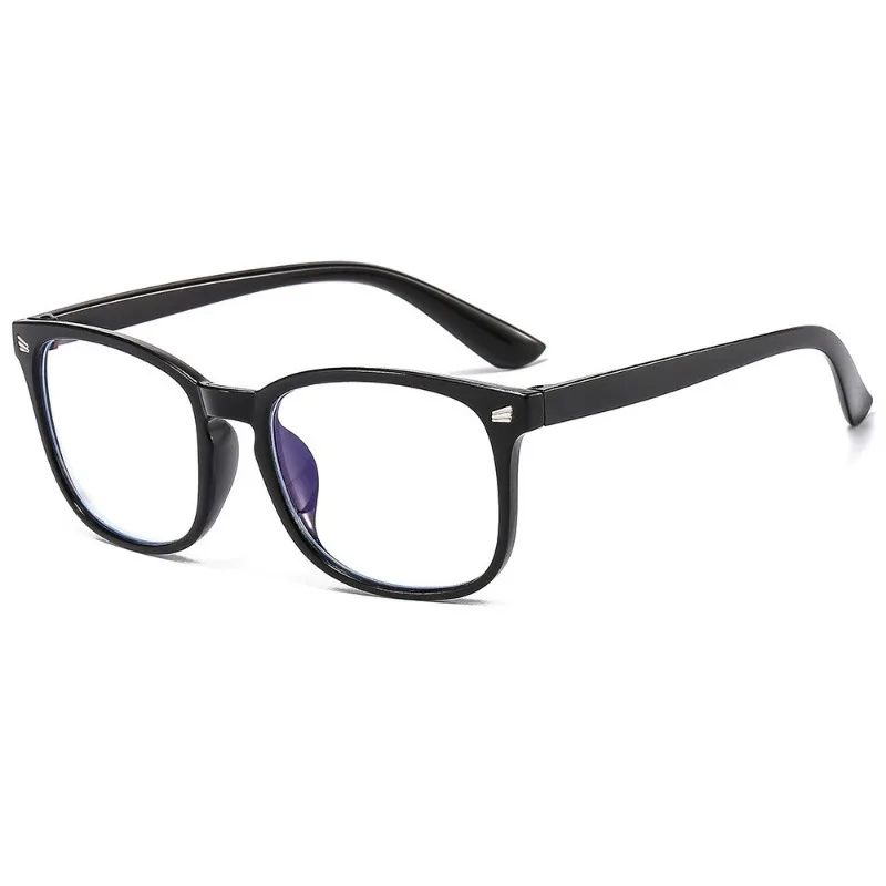 Modische Anti-Strahlen-Brille, transparent, Retro, Unisex, Computerbrille, Anti-Blau-Linsen-Brille, lässig – Detail 6