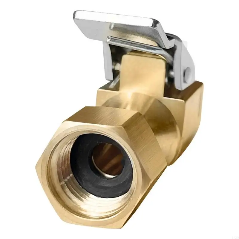 

R53D 1/4 -дюймовый воздушный патрон Прямого блокировки на шине с зажимом для компрессора надувного манометра