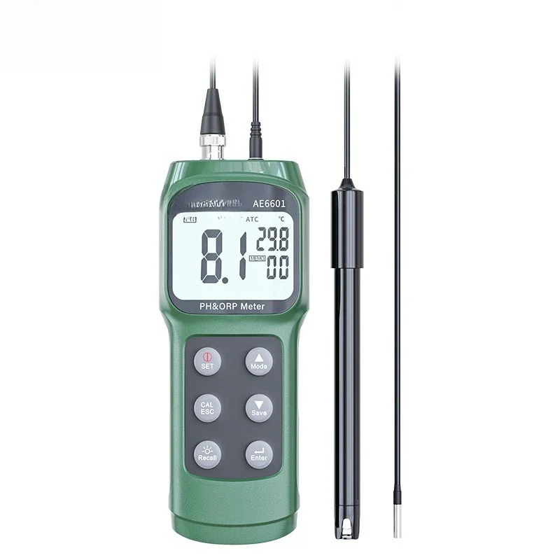 AE6601 Portable pH Meter PH Meter Tester ORP Redox Water Quality Tester