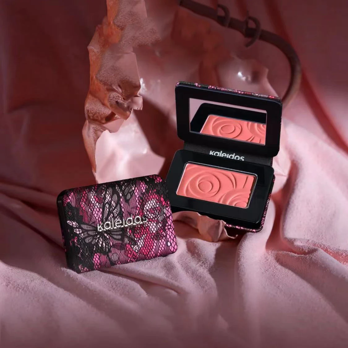 

Kaleidos Matte Blush High Pigment Lightweight Long Lasting Natural Glow Buildable Sun Kissed Vegan Clean Beauty Face Makeup