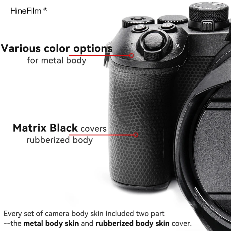 Hinefilm Skin für Sony RX10M5 Kamera Aufkleber RX10 V Dekorfolie für Sony DSC-RX10M5 Kamera Schutzfolie RX10V Skin – Detail 12
