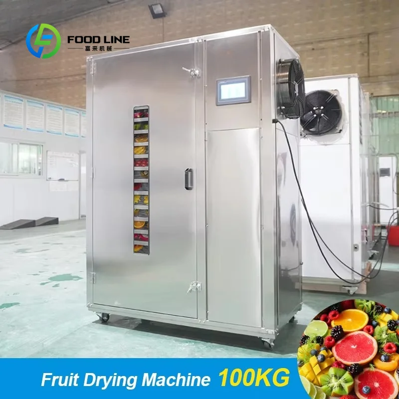 Fruit Dehydrator Machine Customized, Heat Pump Commercial Dryer for Mango Banana and Other Food Drying Processing