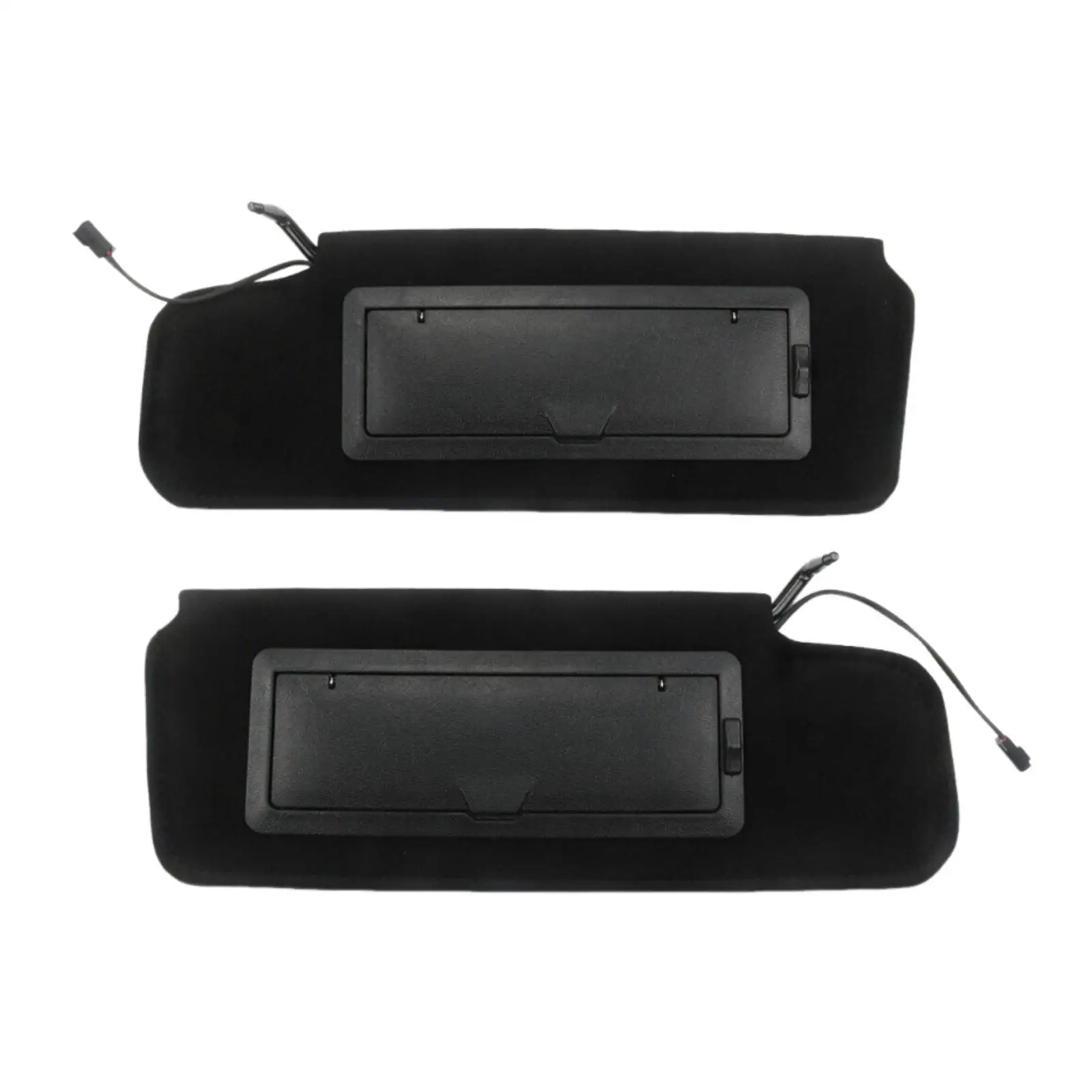 

Left Right Side Sun Visors ,with Vanity Mirror, 14081826 with Light Sunshades