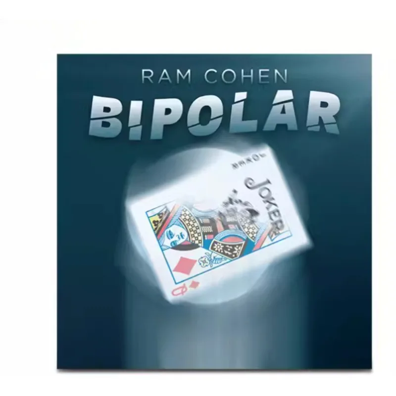 

Bipolar By Ram Cohen Magia Magie Magicians Props Close Up Street Illusion Gimmicks + Tutorial Card Magic Tricks Street Mentalism