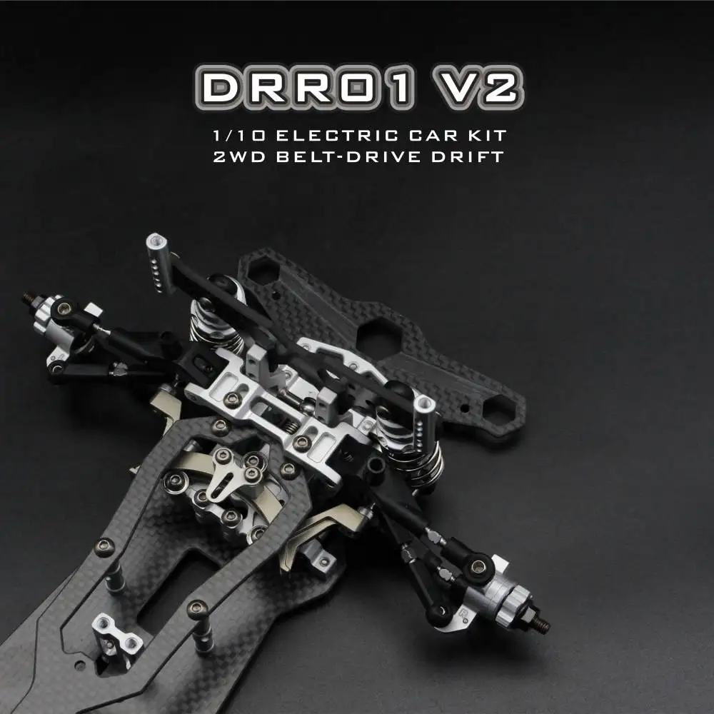 BM Racing DRR01 V2 1/10RC Remote Control Electric Rear Carbon Fiber frame of slide rail rear-drive drift car